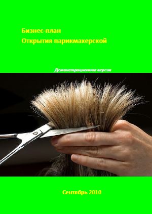 Бизнес-план парикмахерской (с финансовой моделью)