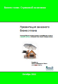 Бизнес-план страховой компании